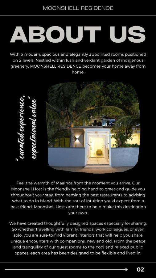 Moonshell Residence Maalhos  Екстериор снимка
